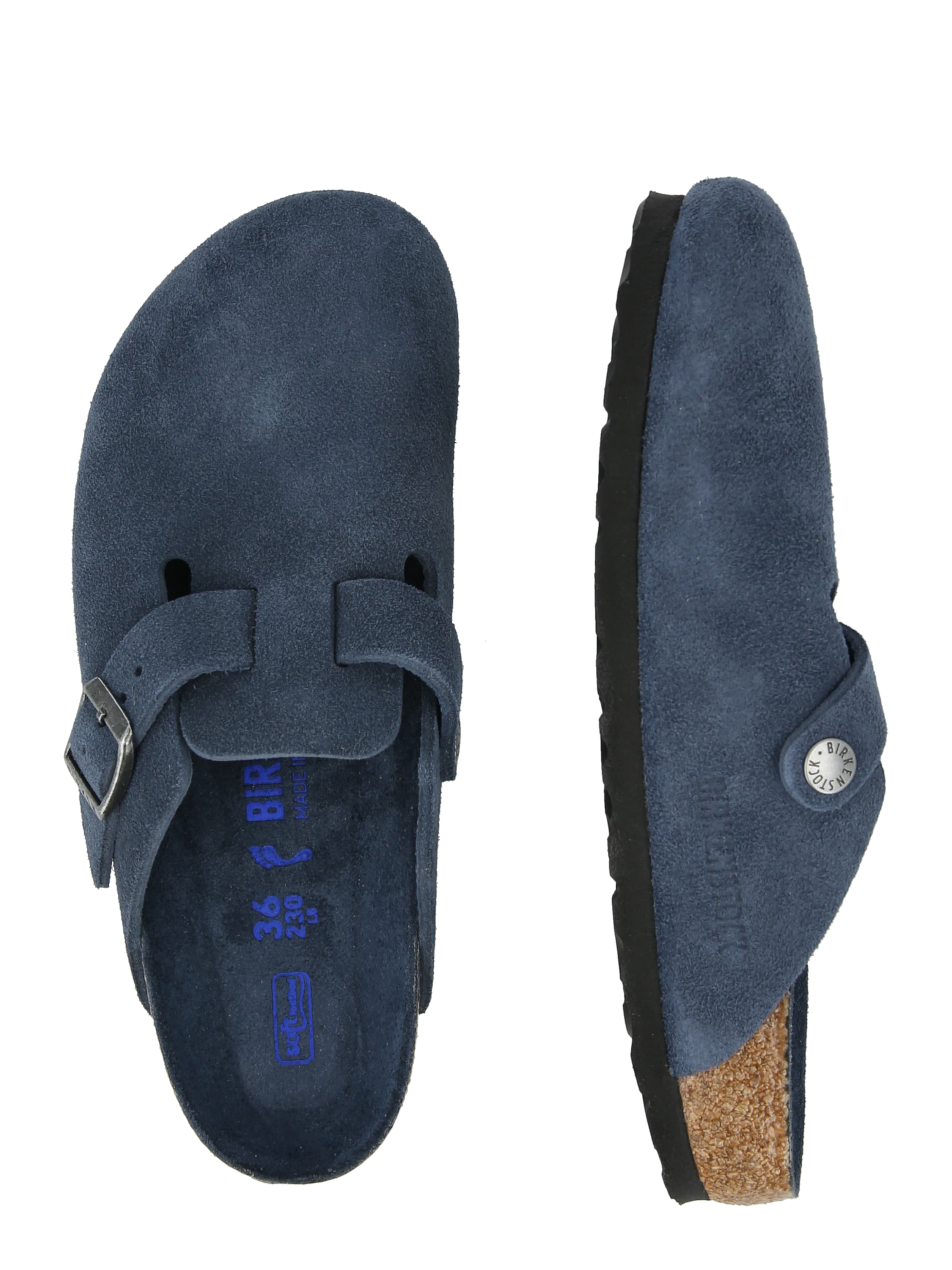 Zoccoletto 'Boston' di BIRKENSTOCK in blu