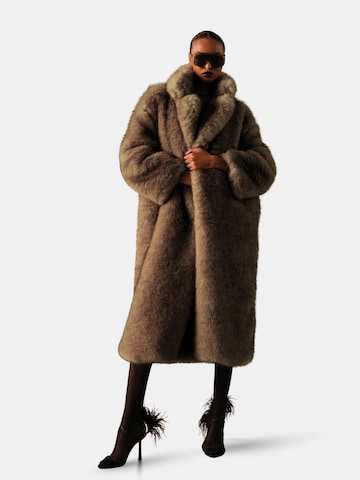 RICANO - Abrigo de invierno ' Agata ' en marrón: frente
