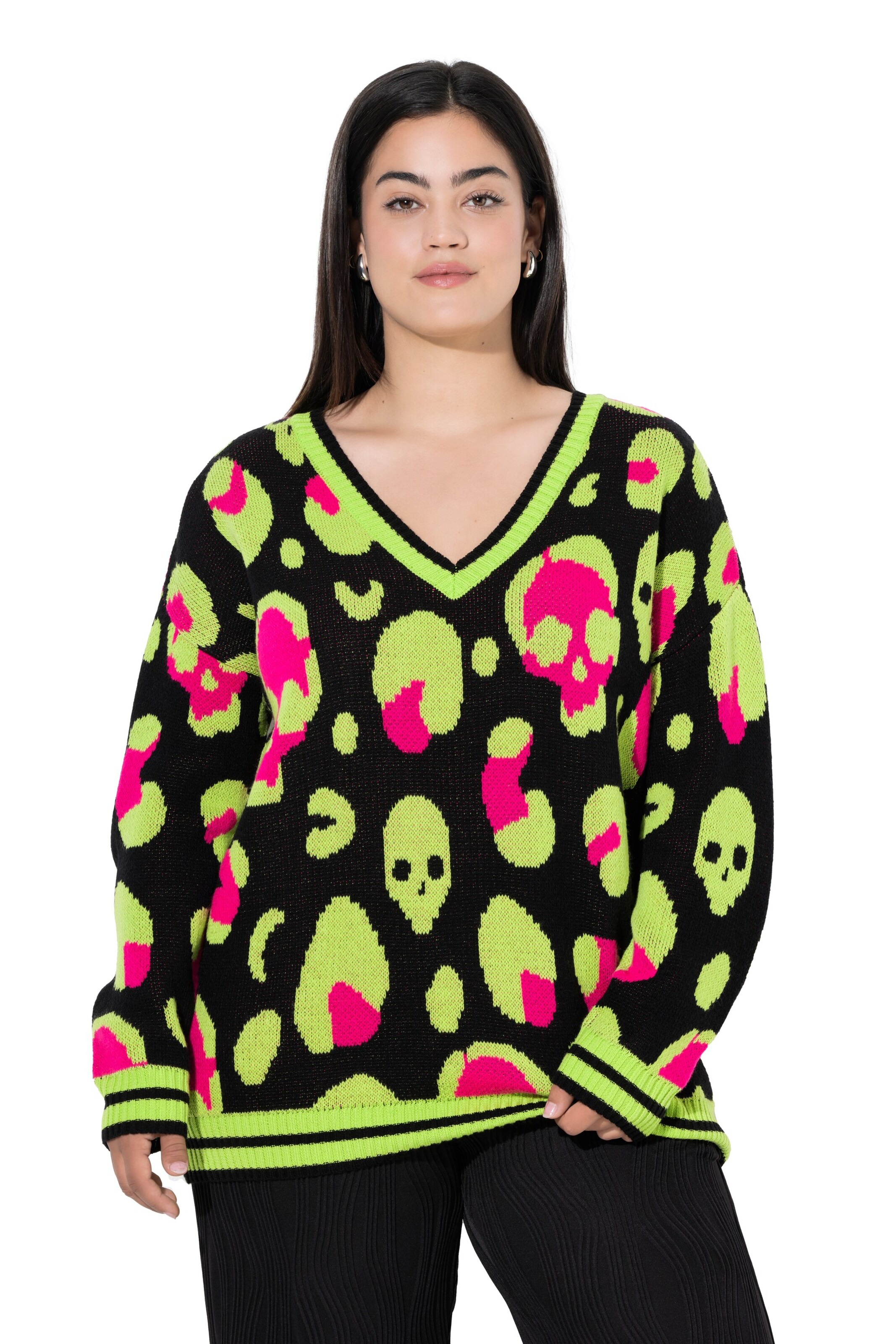 Angel of Style Pullover in Schwarz: Vorderseite