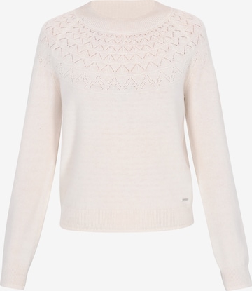 DreiMaster Klassik Sveter - Biela: predná strana