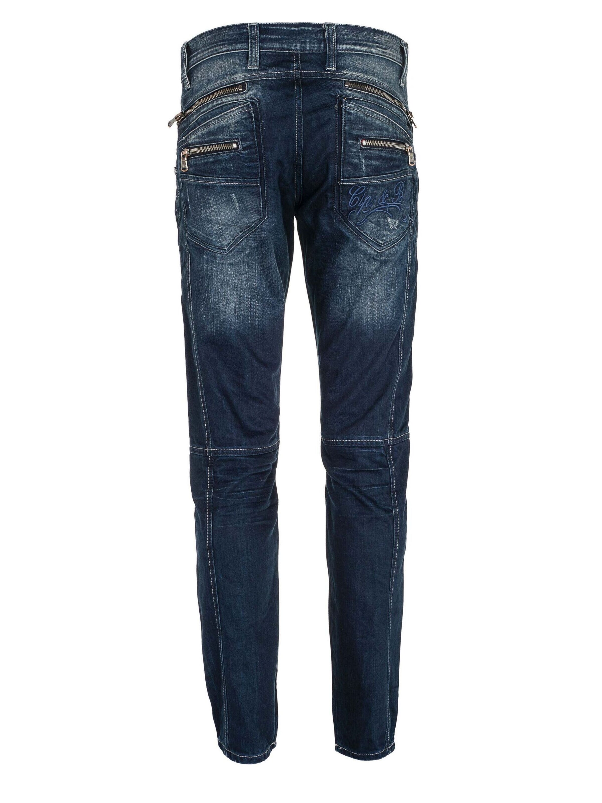 CIPO & BAXX Slimfit Jeans in Blauw