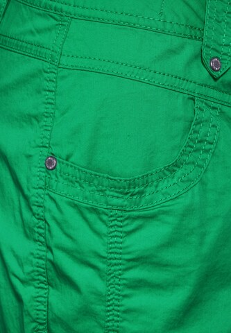 CECIL Slimfit Hose in Grün