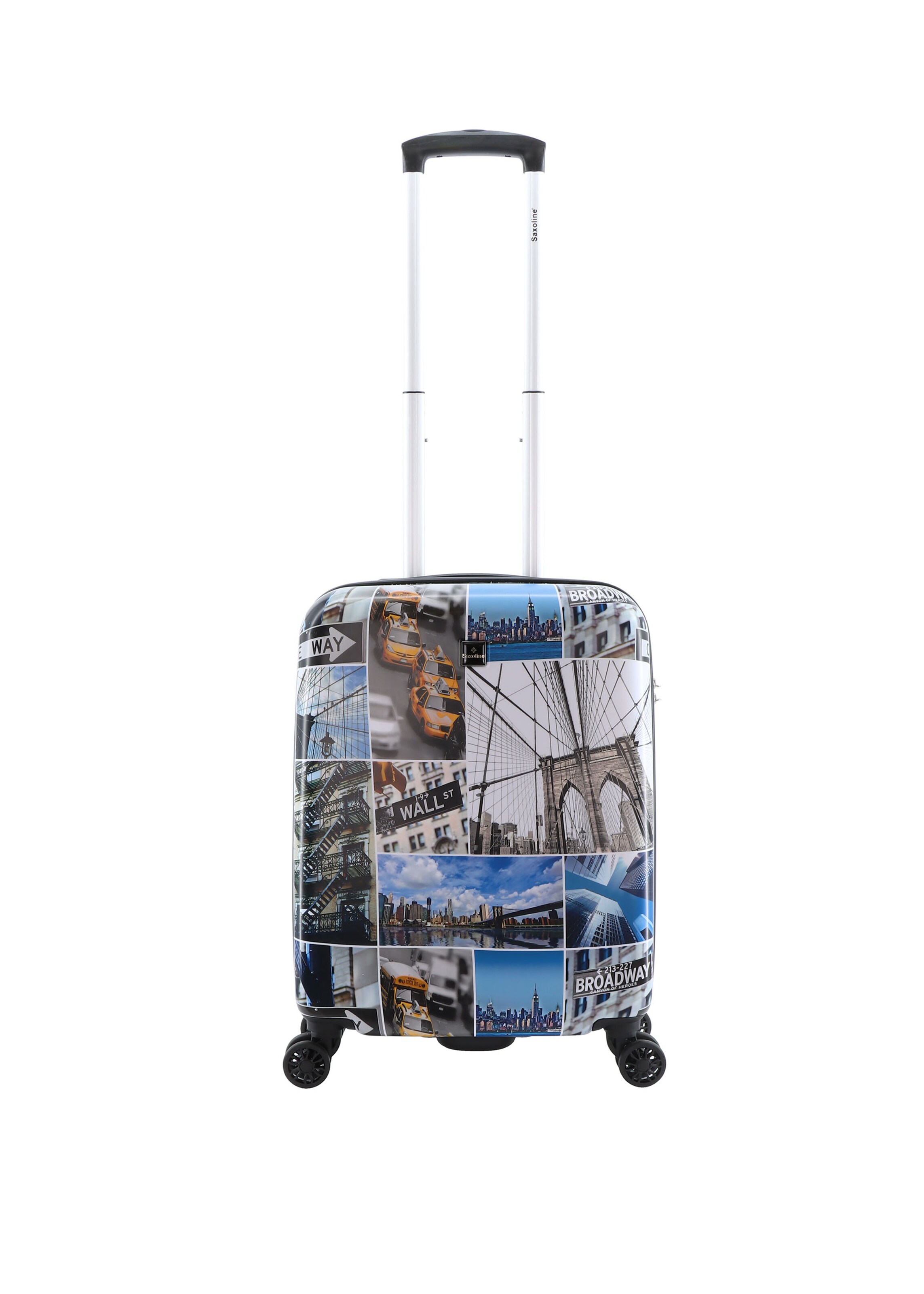 Saxoline Suitcase in Mixed colors: front