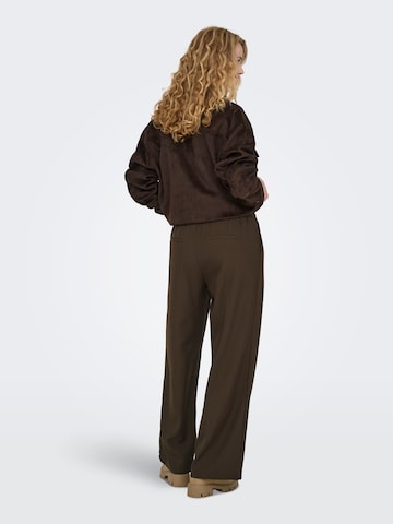 Only Maternity - regular Pantalón 'OLMPLEAT' en marrón