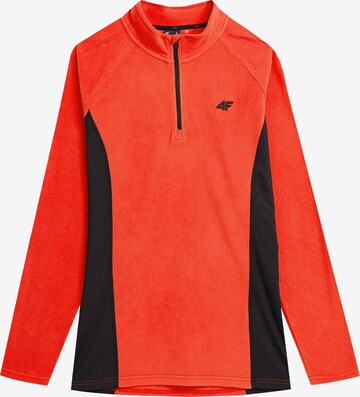 Pull-over de sport 4F en rouge : devant