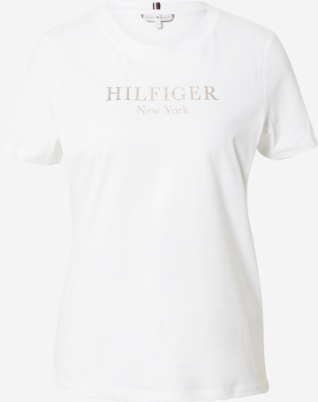 Maglietta di TOMMY HILFIGER in bianco: frontale