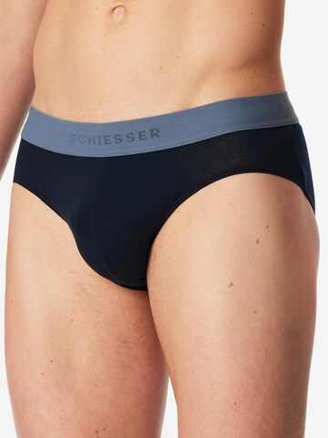 SCHIESSER Slip '95/5 Organic Cotton' in Blauw