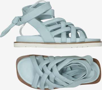 Elvio Zanon Sandalen 42 in Blau: Vorderseite