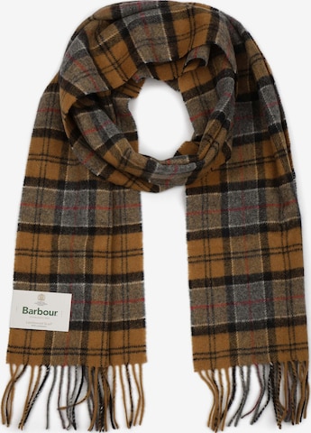 Écharpe Barbour en marron : devant