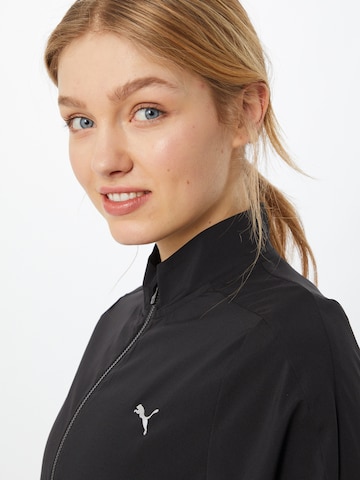 PUMA Athletic Jacket in Black