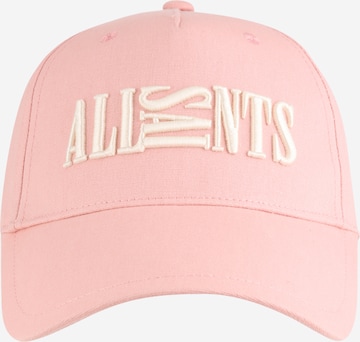 AllSaints Cap in Pink