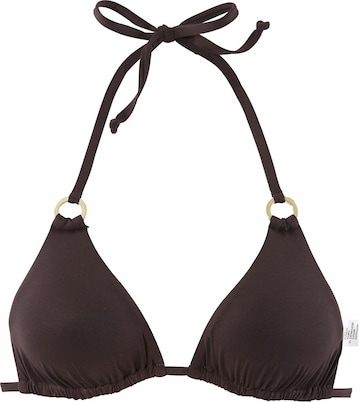 Triangle Hauts de bikini LASCANA en marron