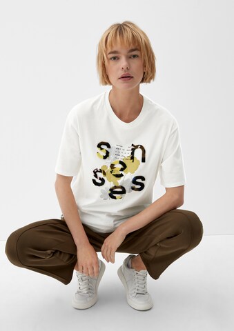 s.Oliver T-Shirt in Beige