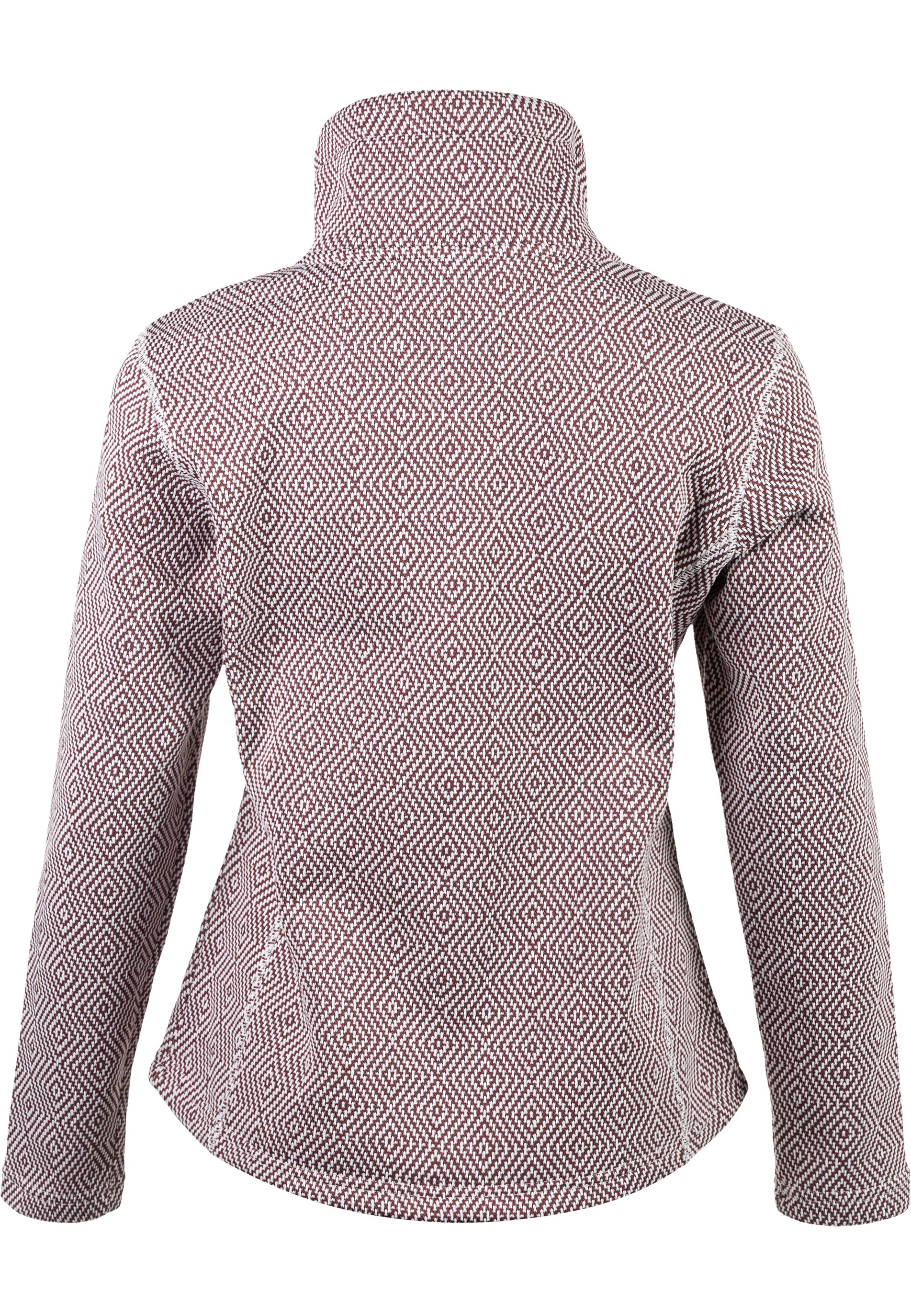 Weather Report Functionele fleece jas 'FREIDA' in Bruin