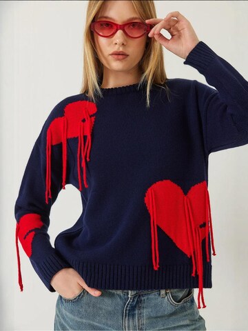 Pull-over 'Pullover' Bianco Lucci en mélange de couleurs