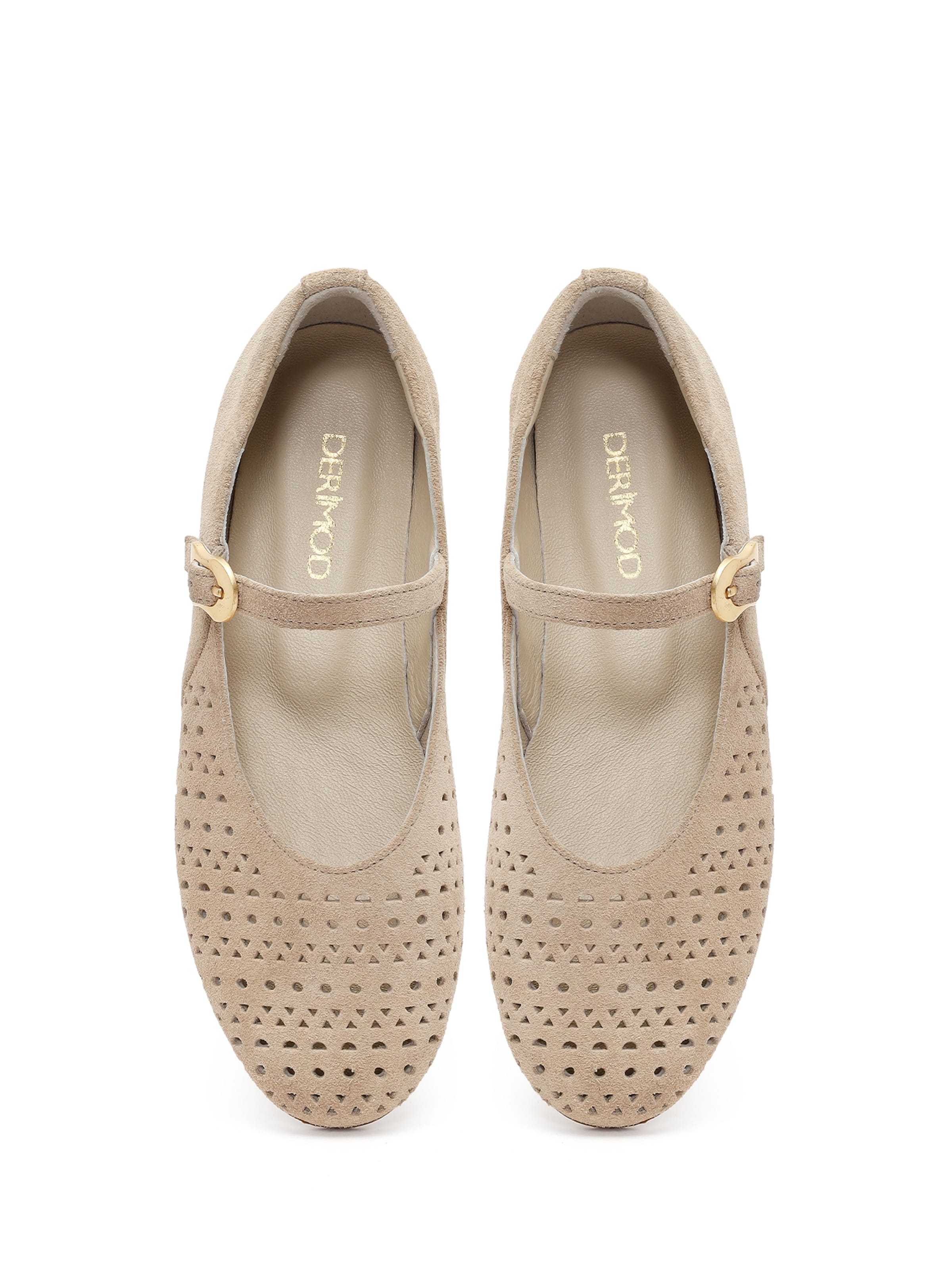 Derimod Ballerina in Beige