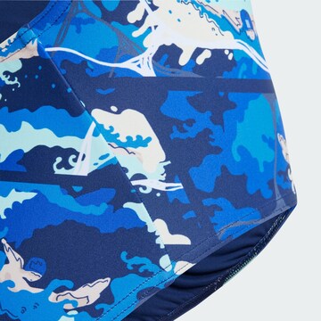 ADIDAS PERFORMANCE Athletic Swimwear in Blue