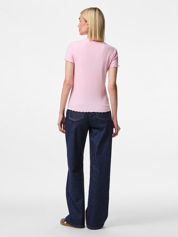 PIECES Shirt 'PCNicca' in Pink