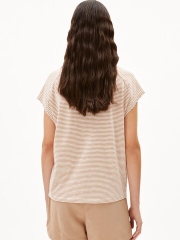 ARMEDANGELS Shirt 'Oneliaa' in Beige: front