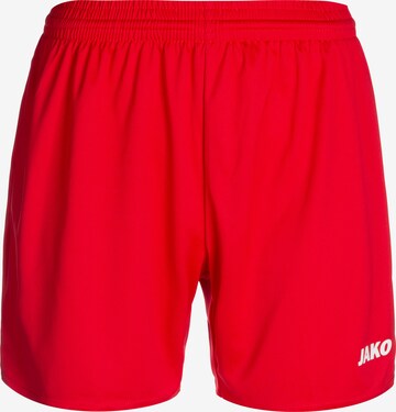 JAKO Loosefit Sportshorts 'Manchester 2.0' in Rot: predná strana