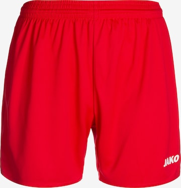 JAKO Loose fit Workout Pants 'Manchester 2.0' in Red: front