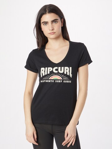 RIP CURL Funkční tričko 'DAYBREAK' – černá: přední strana
