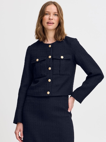 b.young Blazer 'Epia' in Blau: Vorderseite