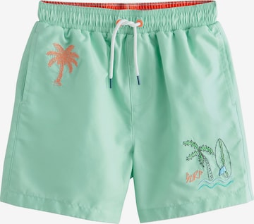 Next Uimashortsit värissä vihreä: etupuoli