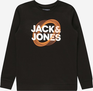 Sweat 'LUCA' Jack & Jones Junior en noir : devant
