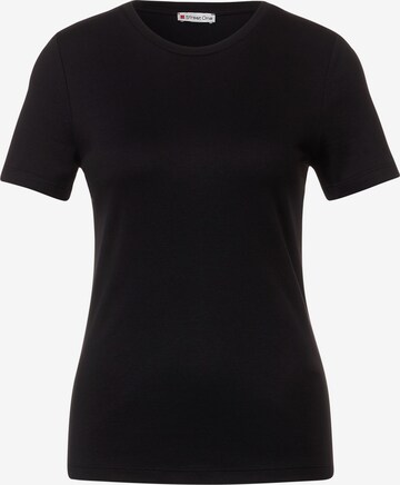 STREET ONE Shirt in Black: front