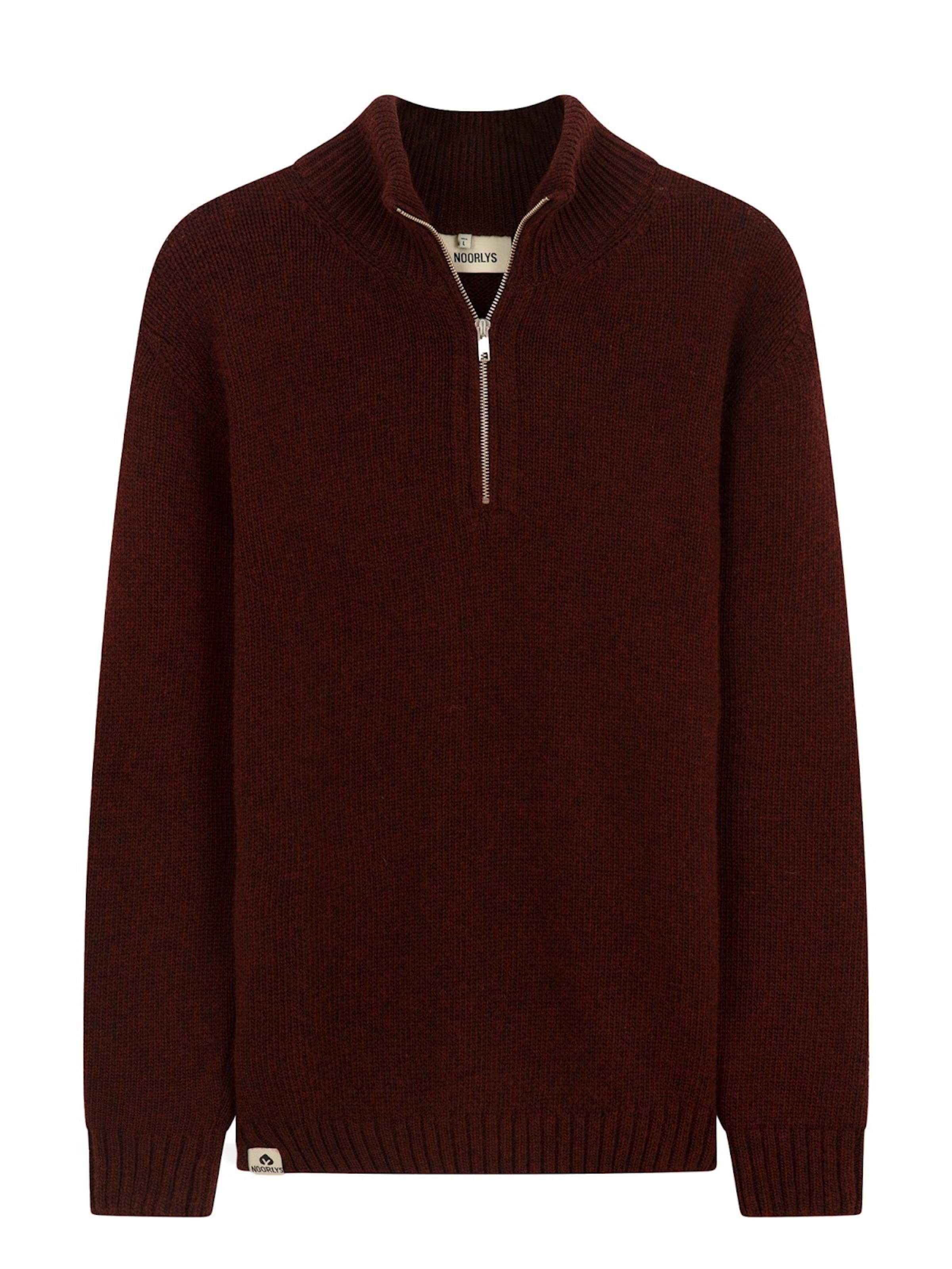 NOORLYS Sweater 'MOODSK' in Red: front