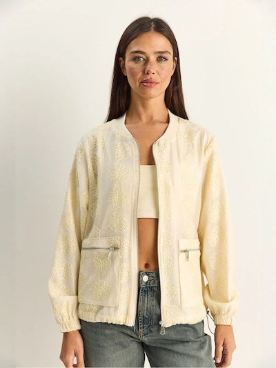 Bianco Lucci Jacke in L in beige, Produktansicht
