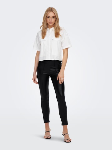 ONLY Skinny Broek 'PIPS' in Zwart