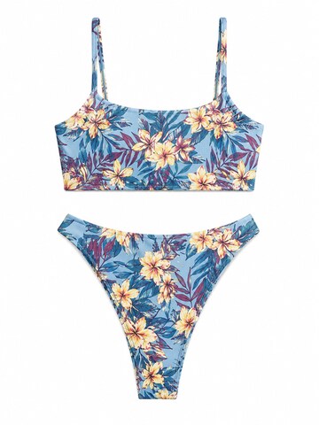 Hobo Sapiens - Clásico Bikini 'Priya bikini' en azul: frente