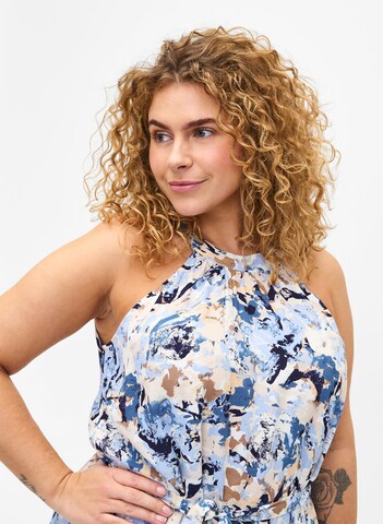 Zizzi Jurk 'BELLA' in Blauw