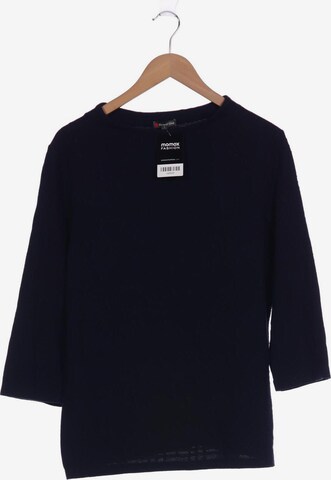 STREET ONE Sweatshirt & Zip-Up Hoodie in XL in Blue: front