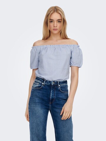 ONLY Top in Blauw: voorkant