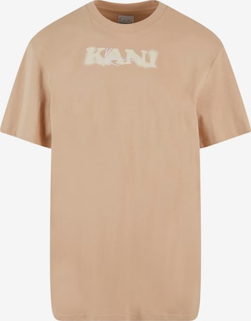 Karl Kani Shirt in Beige: voorkant