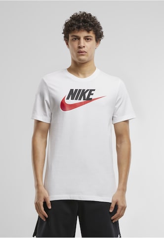 Nike Sportswear Regular Fit T-Shirt 'Futura' in Weiß: Vorderseite