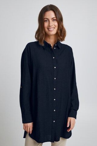 Fransa Bluse 'MADDIE 2' in Blau: Vorderseite
