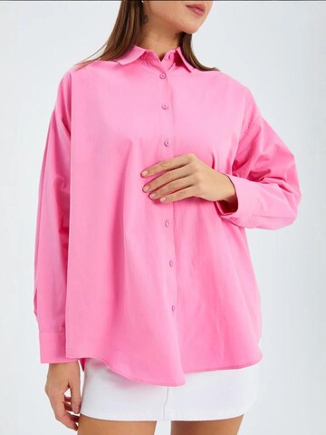 MixRay Bluse in Pink