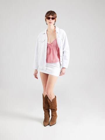 Top di HOLLISTER in rosso
