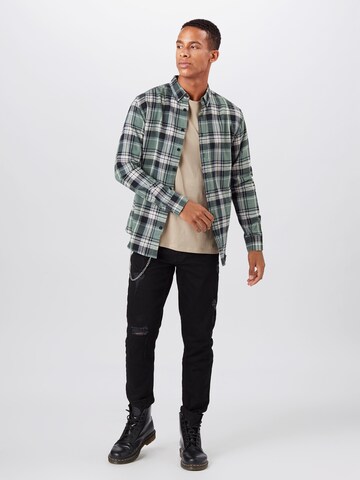 Denim Project - Regular Fit Camisa em verde