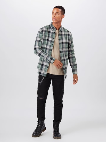 Denim Project Regular fit Button Up Shirt in Green