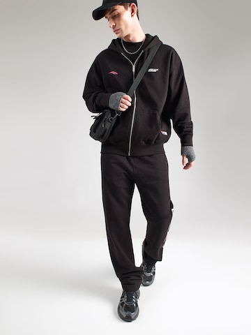 Pegador Sweatjacka 'Clayton' i svart