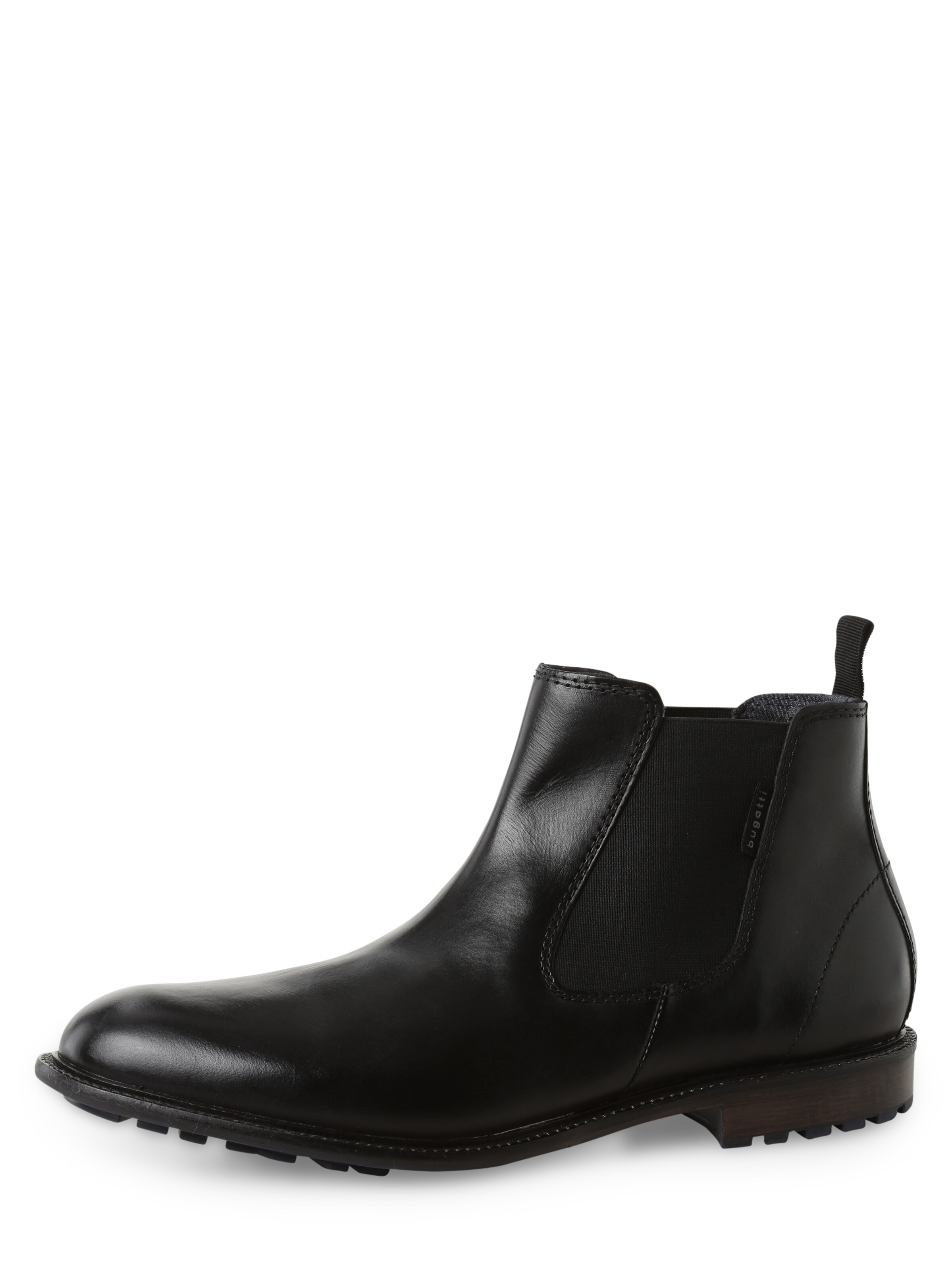 bugatti Chelsea boots in Black: front