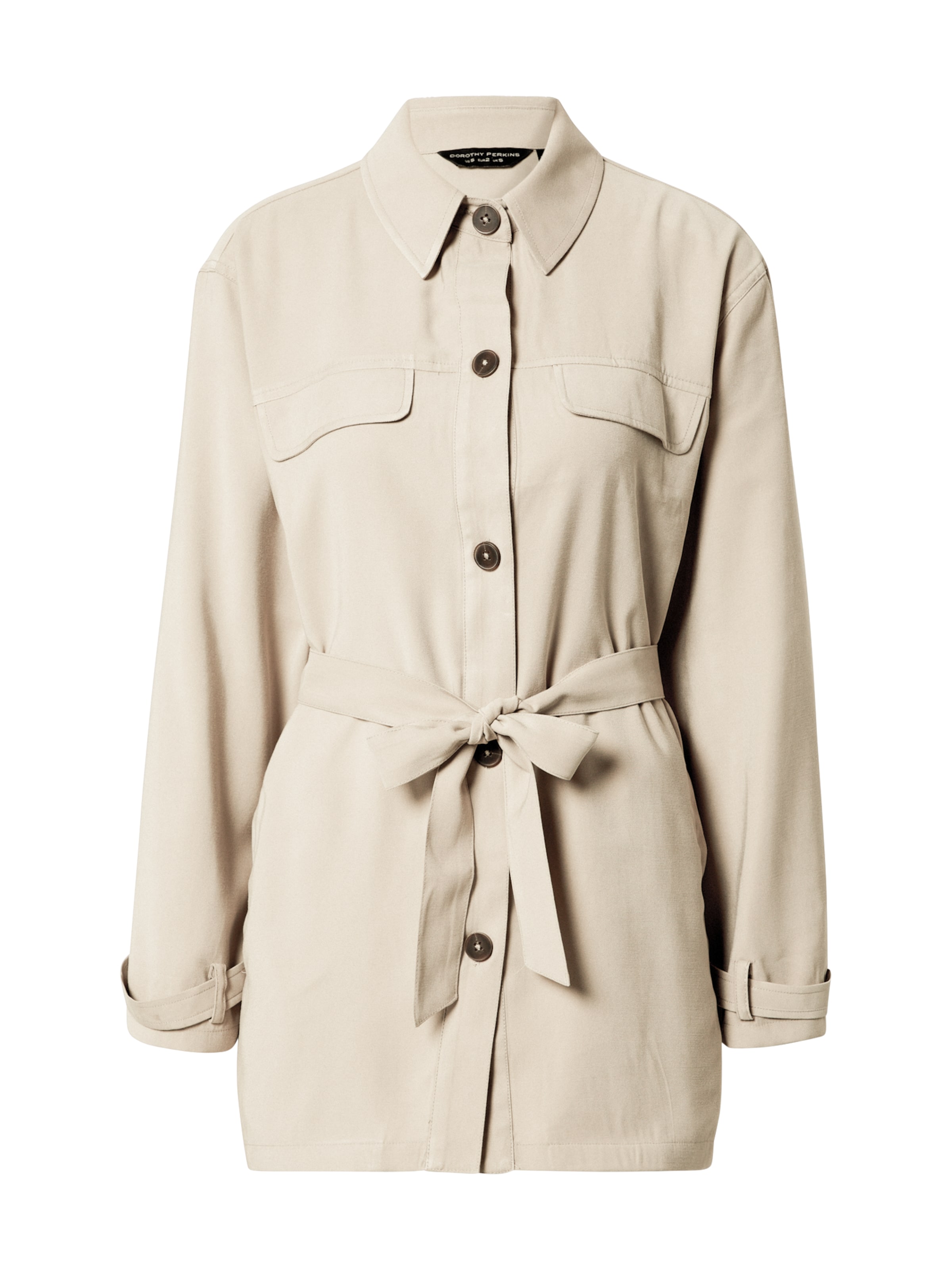 Dorothy Perkins Tussenjas in Grijs: voorkant