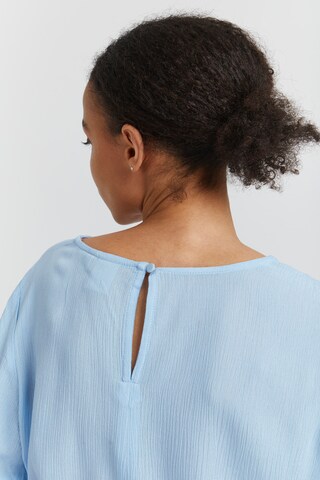 ICHI Blouse 'IHMARRAKECH' in Blauw