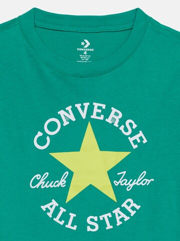 CONVERSE Koszulka 'DISSECTED CHUCK' w kolorze zielony