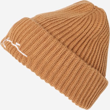 Karl Kani Beanie in Brown: front
